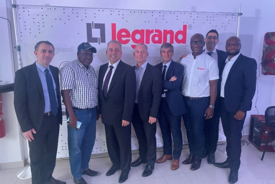 Inauguration du bureau Legrand Bénin