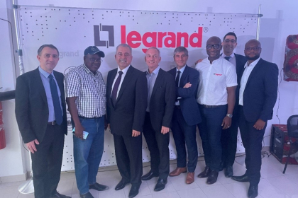 Inauguration du bureau Legrand Bénin